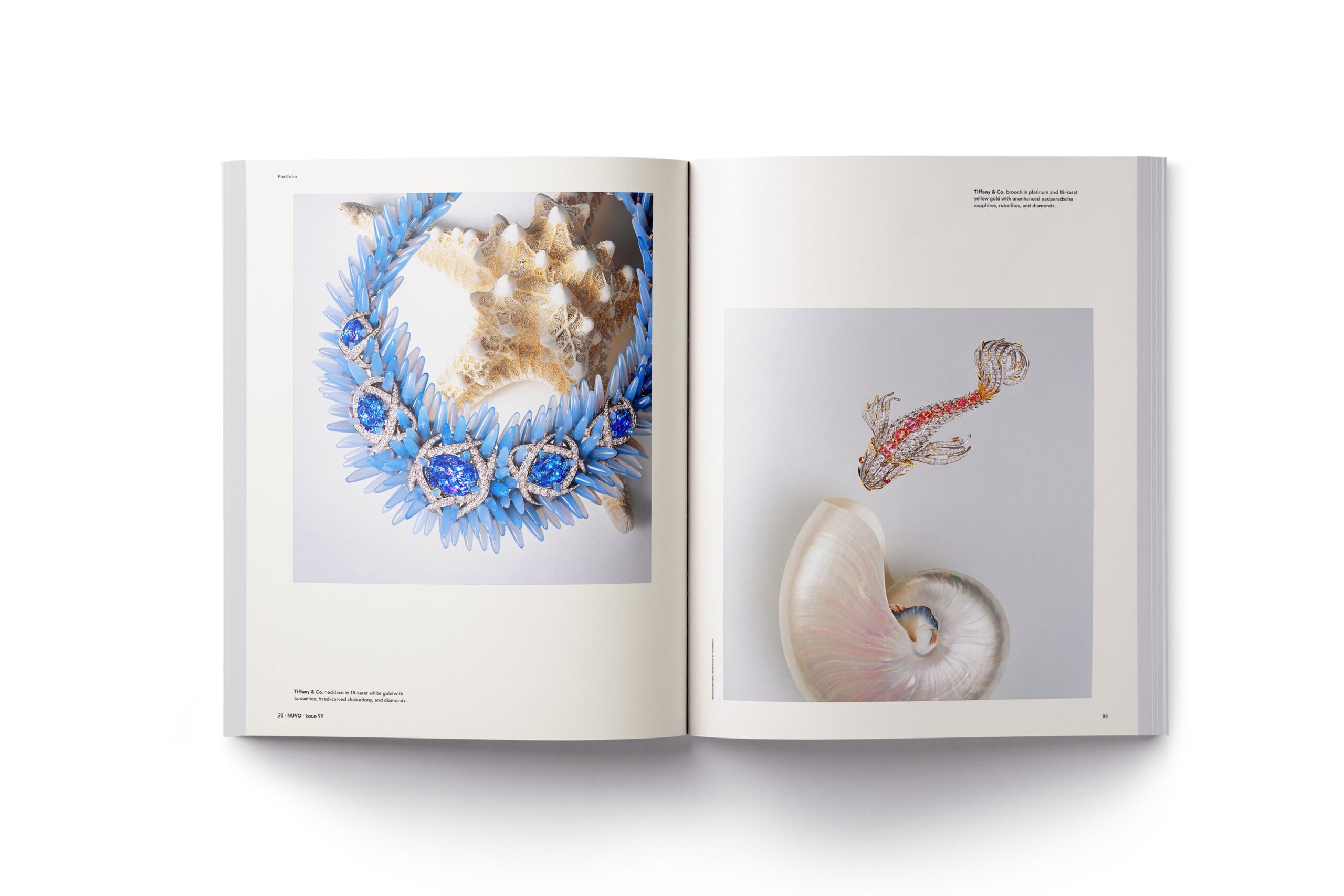 Tiffany & Co.’s Oceanic Blue Book Collection
